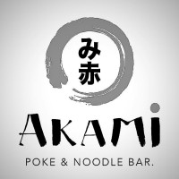 Akami. Poke & Noodle Bar logo