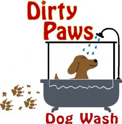 Dirty Paws Dog Wash logo